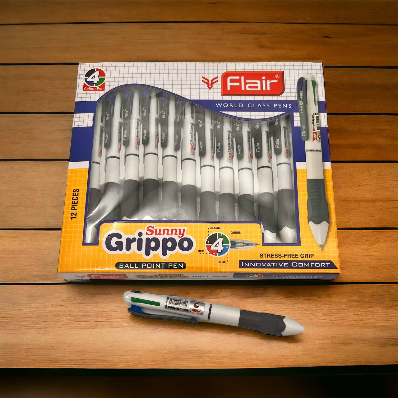 Flair Grippo 4 color pen